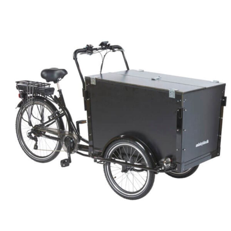 AMCargoBikes Curve Workman 2 Cargo Electric Tricycle – Black